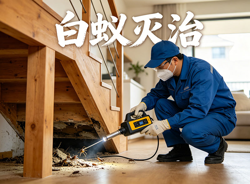 上海市白蚁灭治服务｜专业消杀，筑牢建筑安全防线