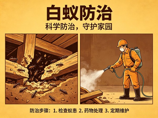 白蚁防治所｜承接单位物业白蚁防治工程