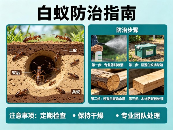 家庭白蚁防治多久做一次，效果能维持几年